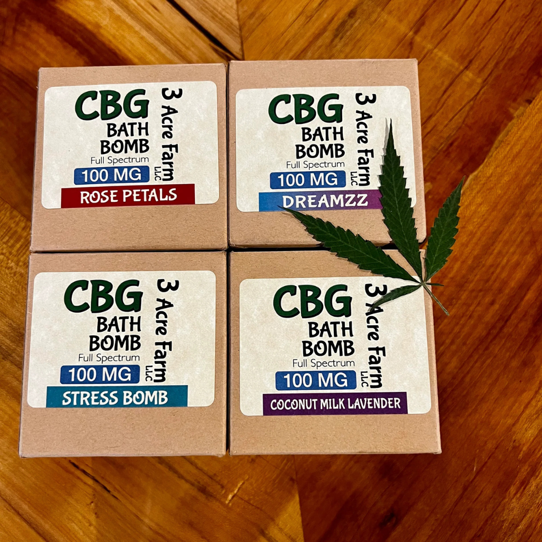 CBG Bath Bombs