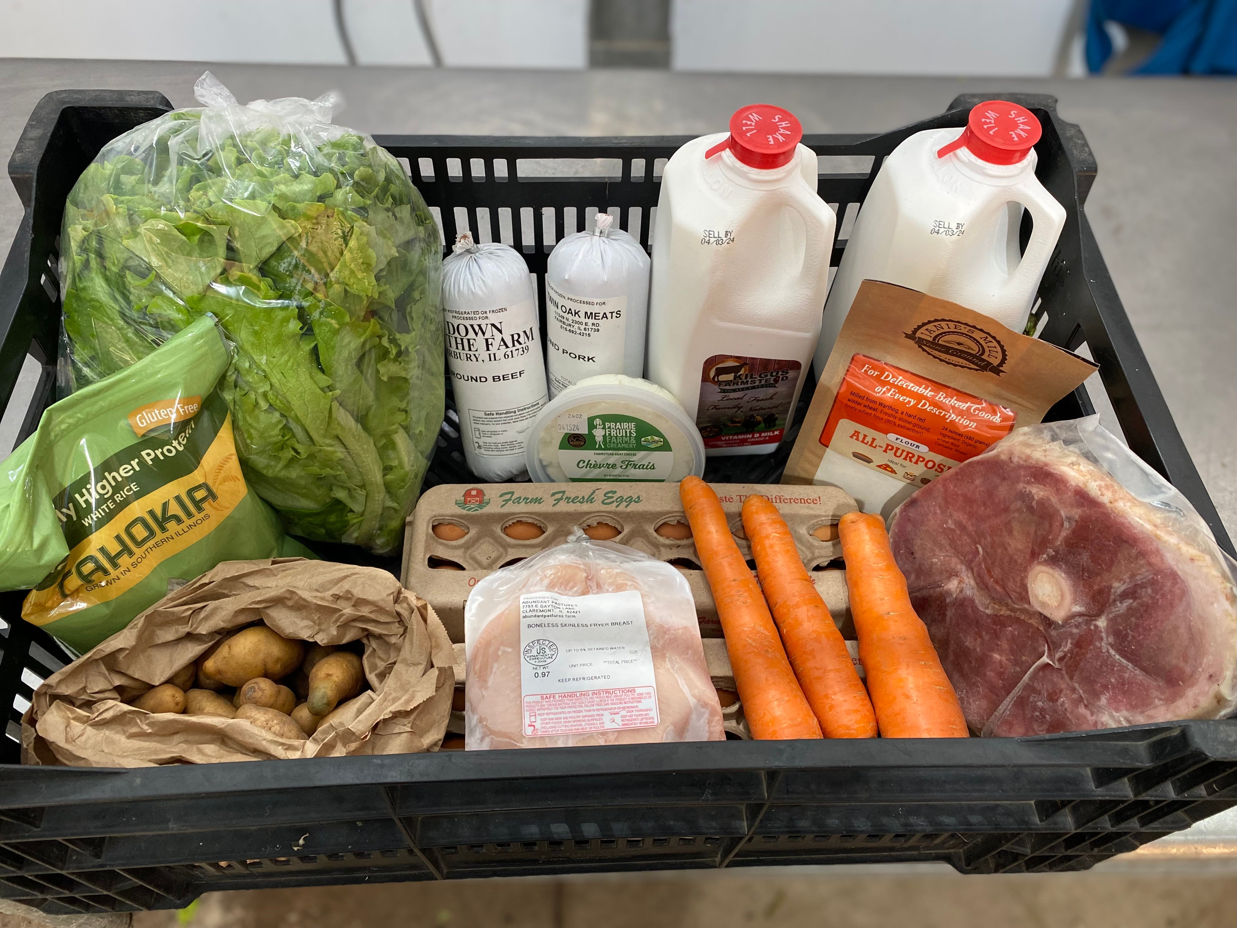 Essentials Box - $100 worth of groceries