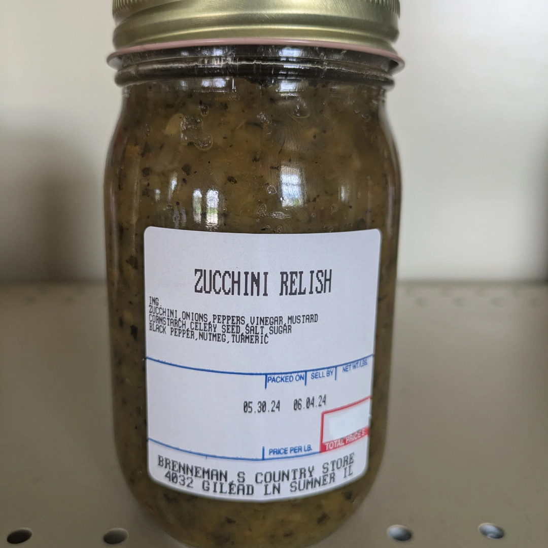 Relish - Zucchini - pint